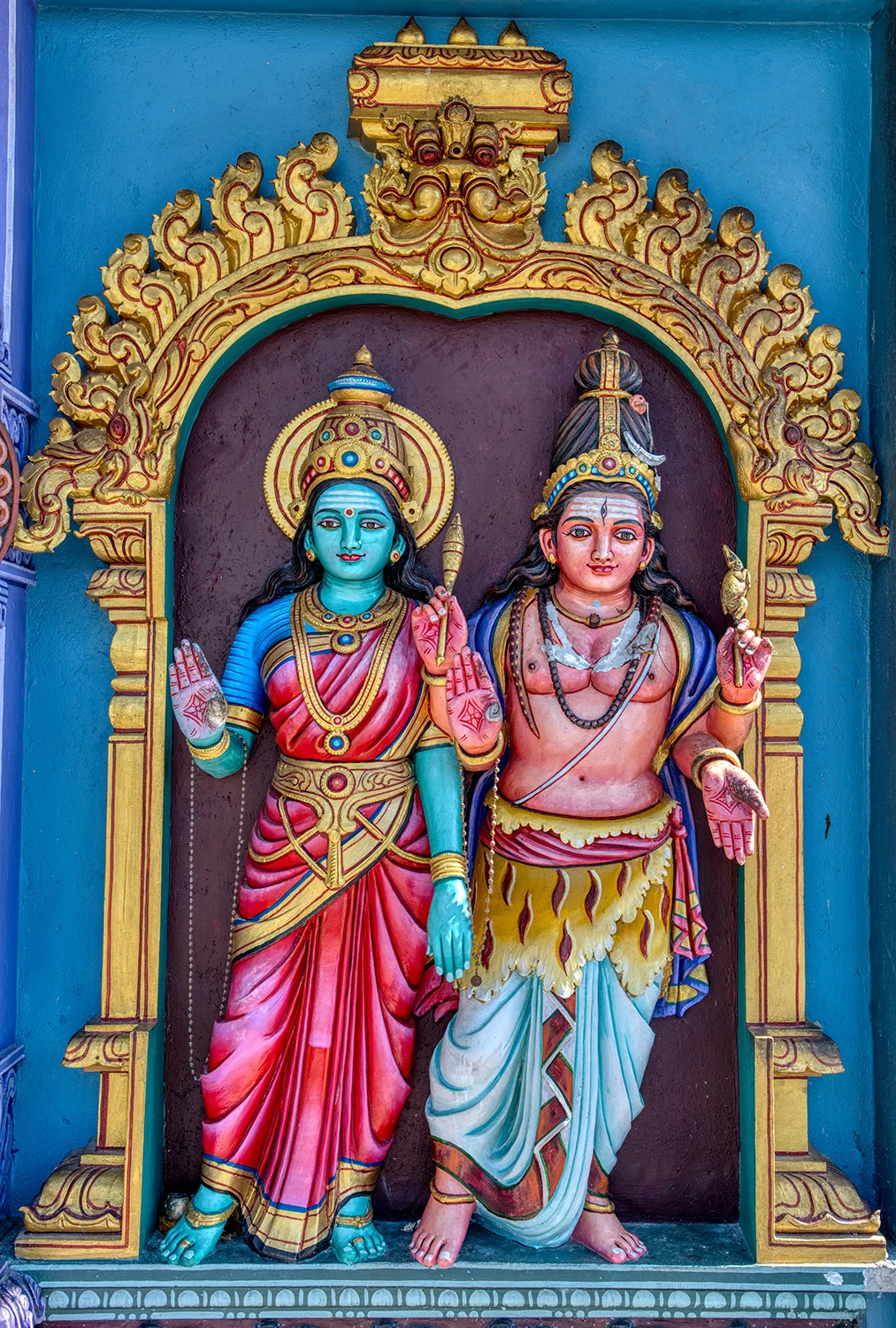 Hindu gods, Malaysia – photo by Reiner Boehme