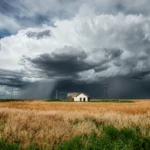 Massive stormclouds