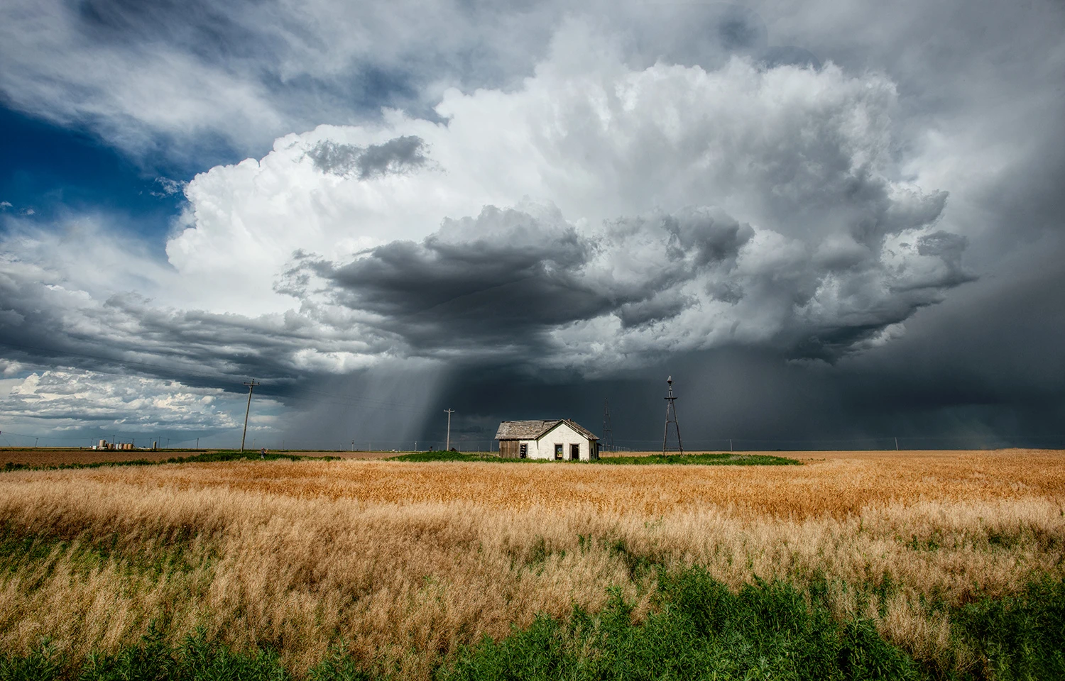 Massive stormclouds, Tornado alley 2019 – photo by Reiner Boehme
