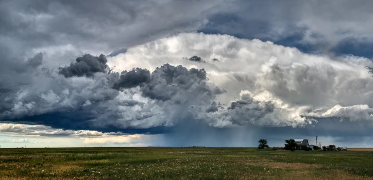 Impressive cloud formation
