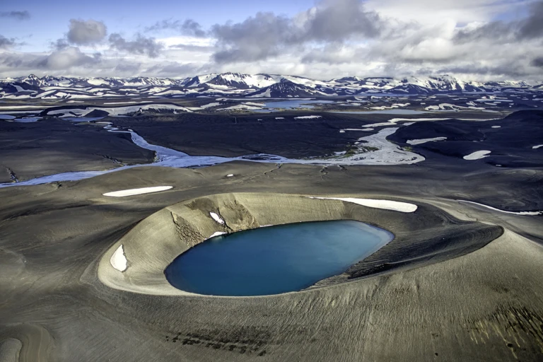 The interior of Iceland