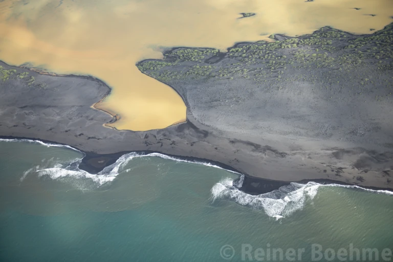 Along the southern coast