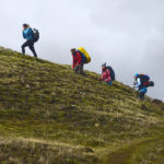 Start of a 5-day hike