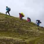 Start of a 5-day hike