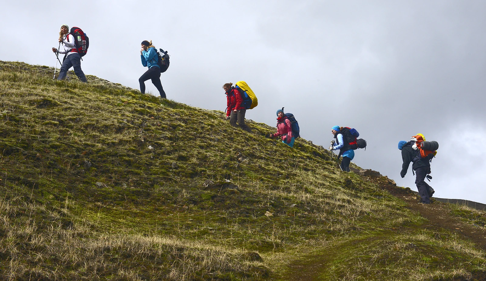 Start of a 5-day hike, Iceland – photo by Reiner Boehme