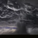 Atomic bomb or heavy rain