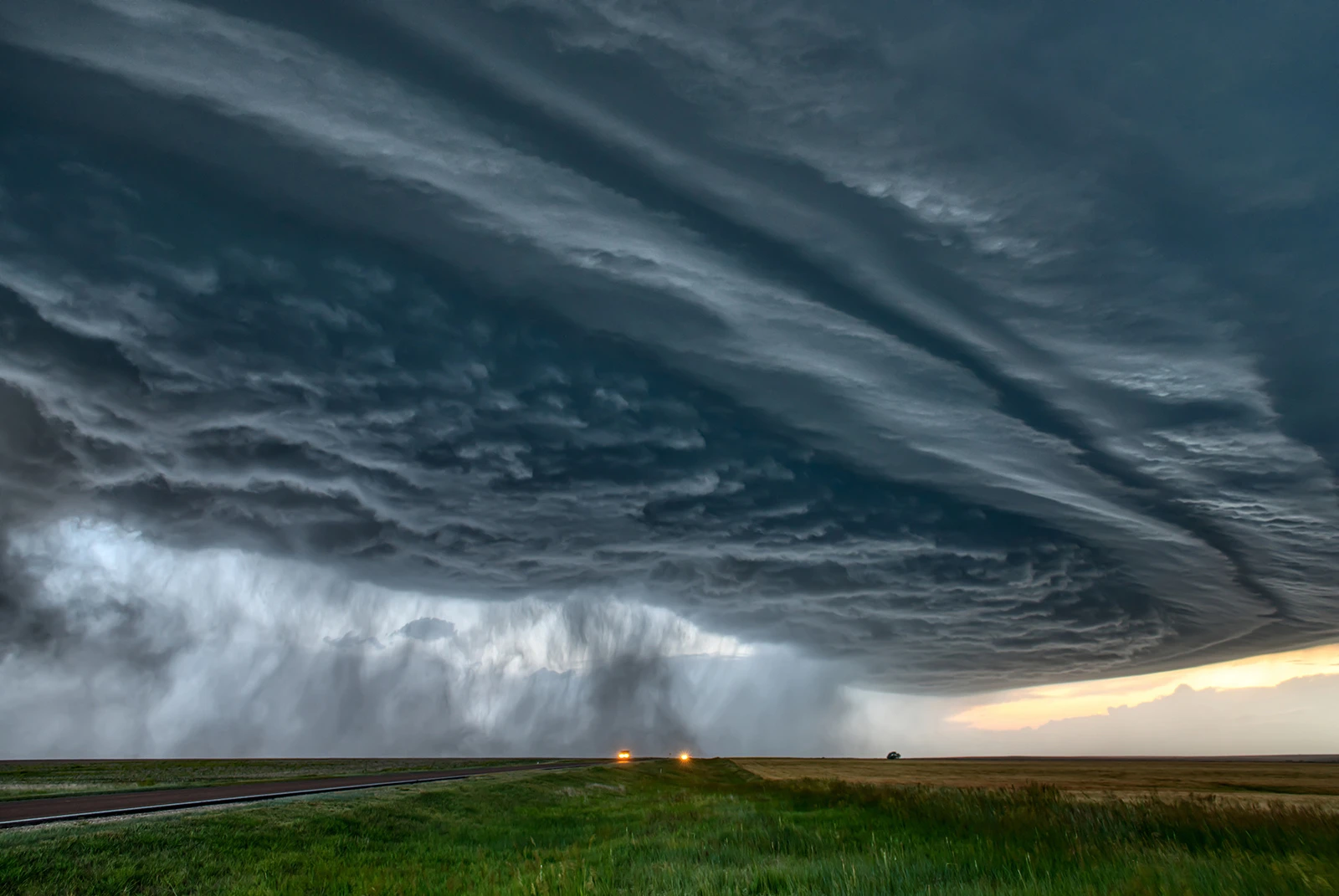 Supercell in the making, Tornado alley 2019 – photo by Reiner Boehme