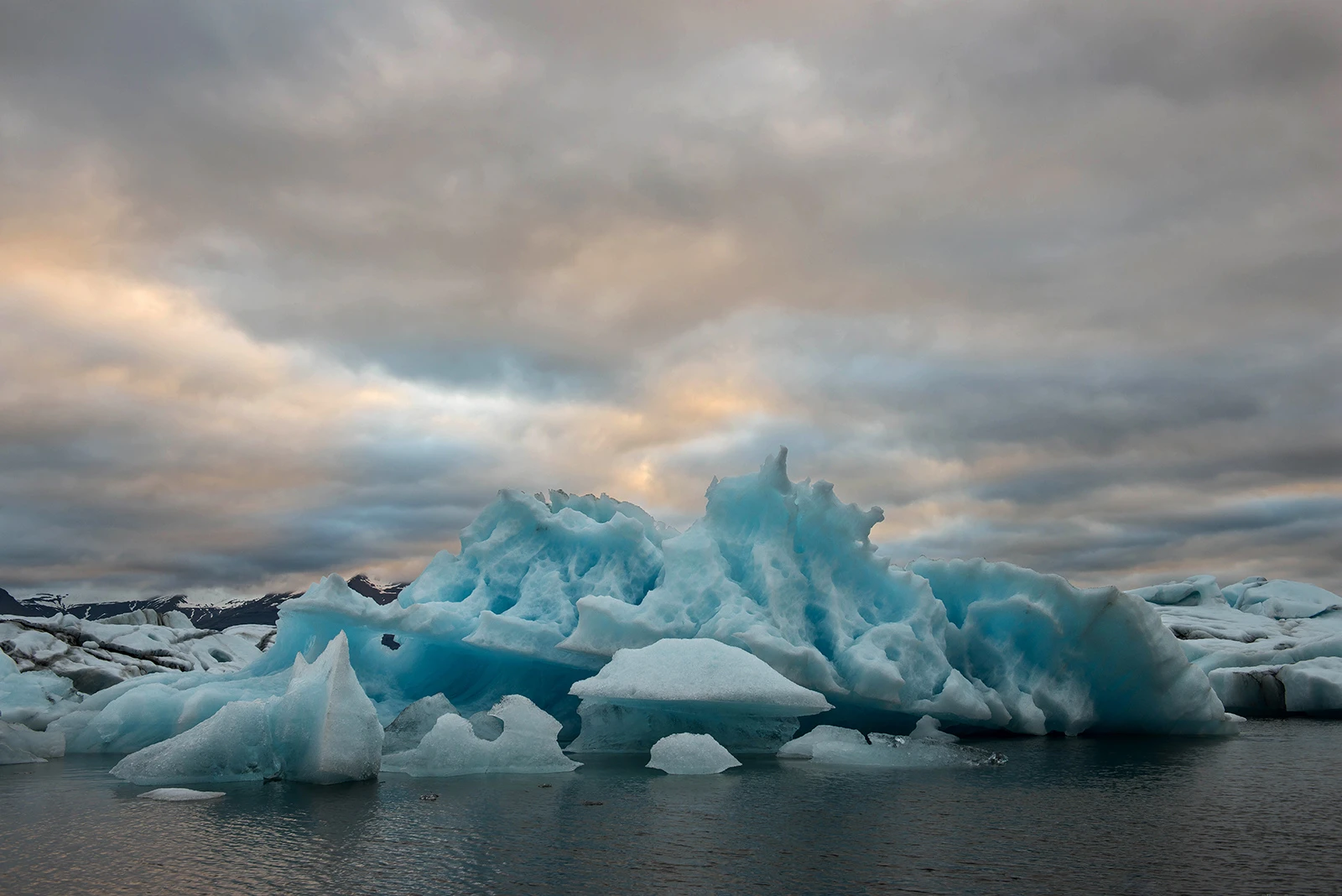 Glacier lake, Iceland – photo by Reiner Boehme