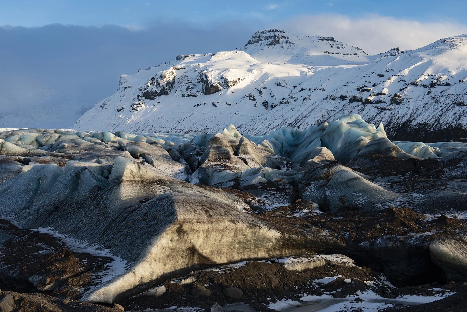 On top of the glacier, Iceland – photo by Reiner Boehme