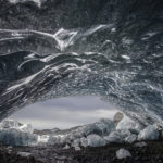Underneath the glacier