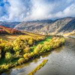 Autumn colors by drone