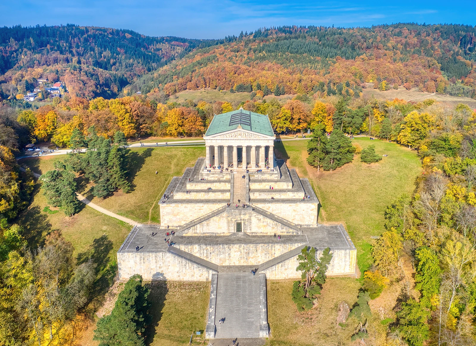Walhalla, Altmühl and Upper Donau valleys – photo by Reiner Boehme
