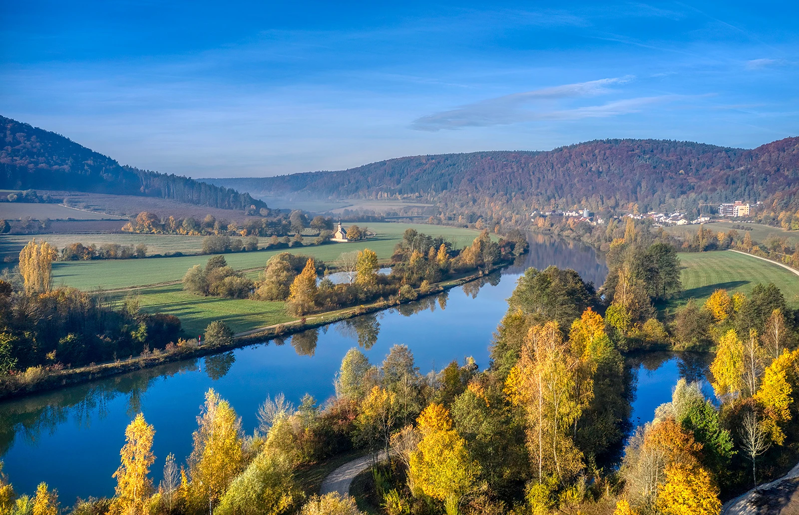 Altmühl valley, Altmühl and Upper Donau valleys – photo by Reiner Boehme