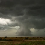 Low flying clouds