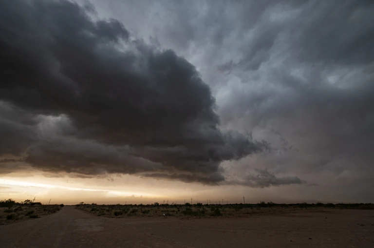 Supercell on the move