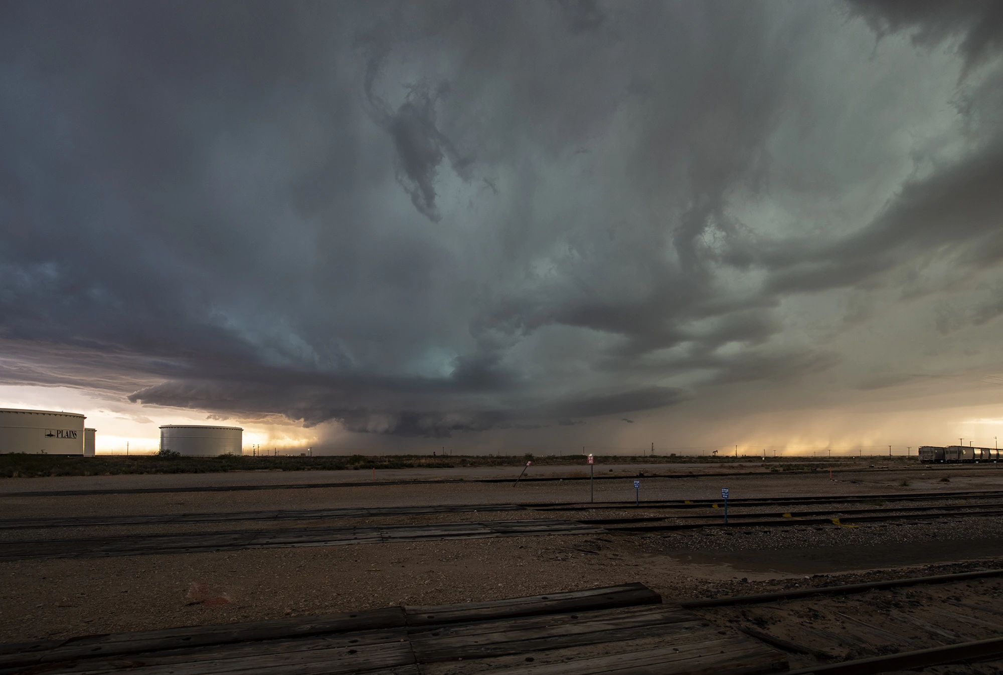 Weather front clash, Tornado alley 2022 – photo by Reiner Boehme
