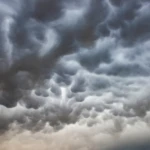 Mammatus clouds