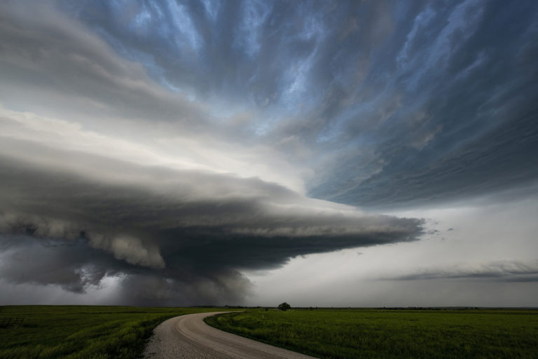 The spearhed of the supercell