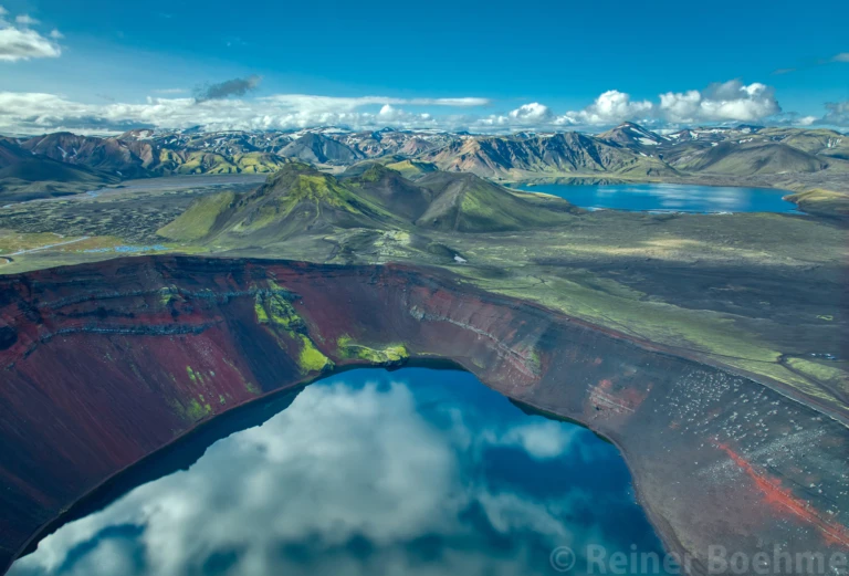 Ljotipollur Drone photos 2023