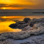 Sunrise at the Dead Sea