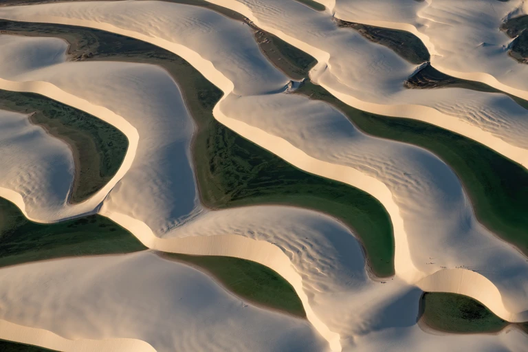 Dunes and rainwater