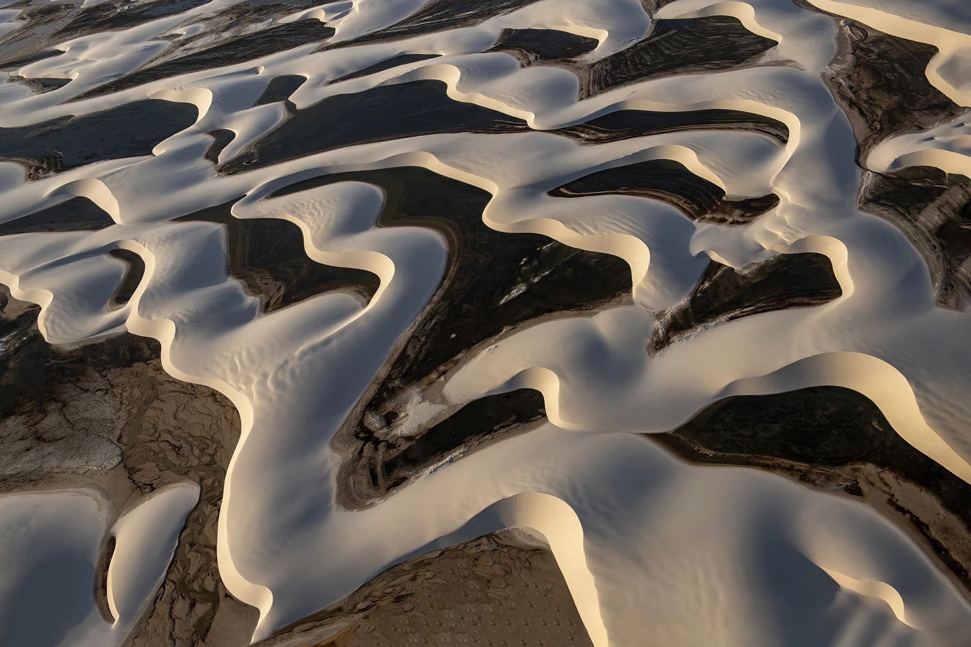 Lencois patterns, Brazil – photo by Reiner Boehme