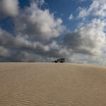 Day trip over land by special jeep