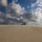 Day trip over land by special jeep