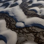 Lencois dunes and river