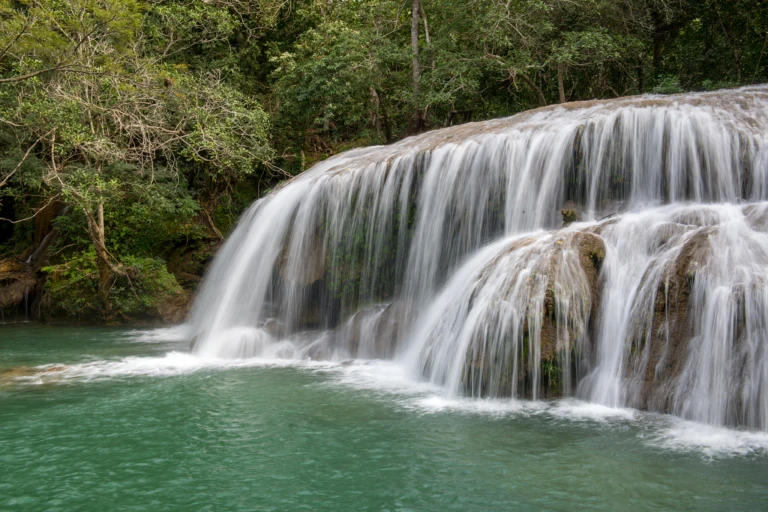 Waterfall section