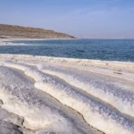 Jordanian side of the dead sea