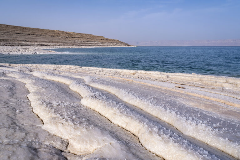 Jordanian side of the dead sea