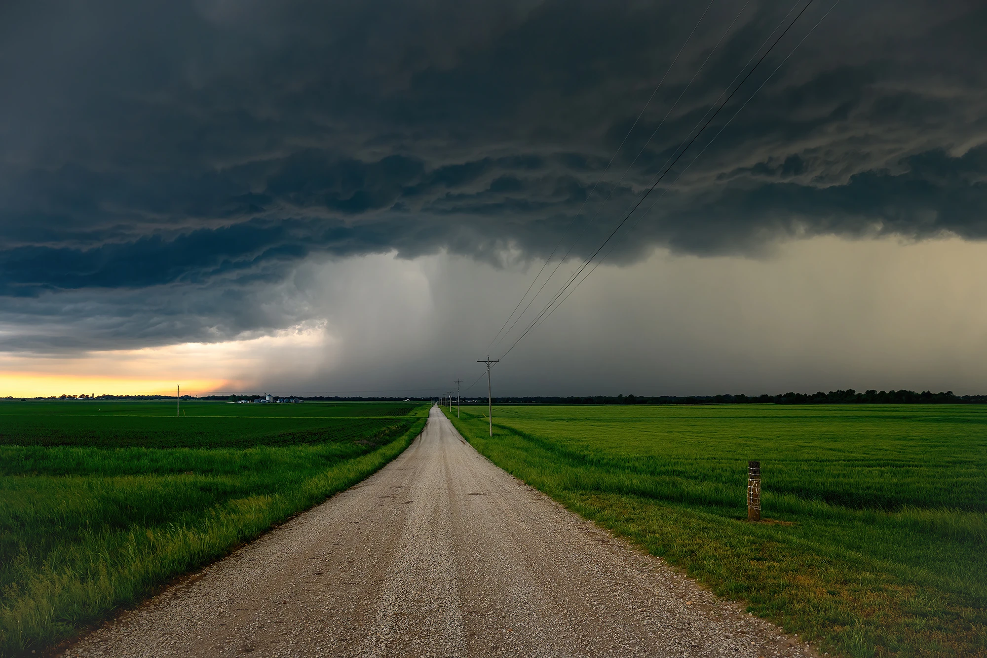 The storm is approaching, Tornado alley 2023 – photo by Reiner Boehme