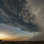 Mammatus clouds
