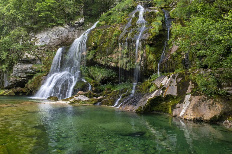 Virje waterfall