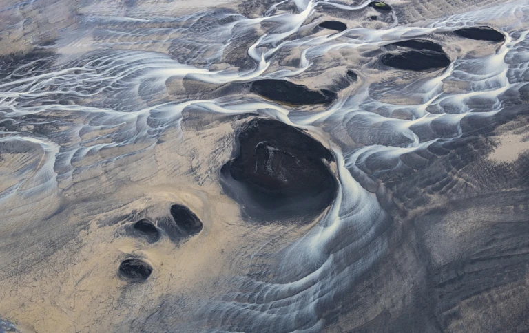 Beauty of glacier effluent