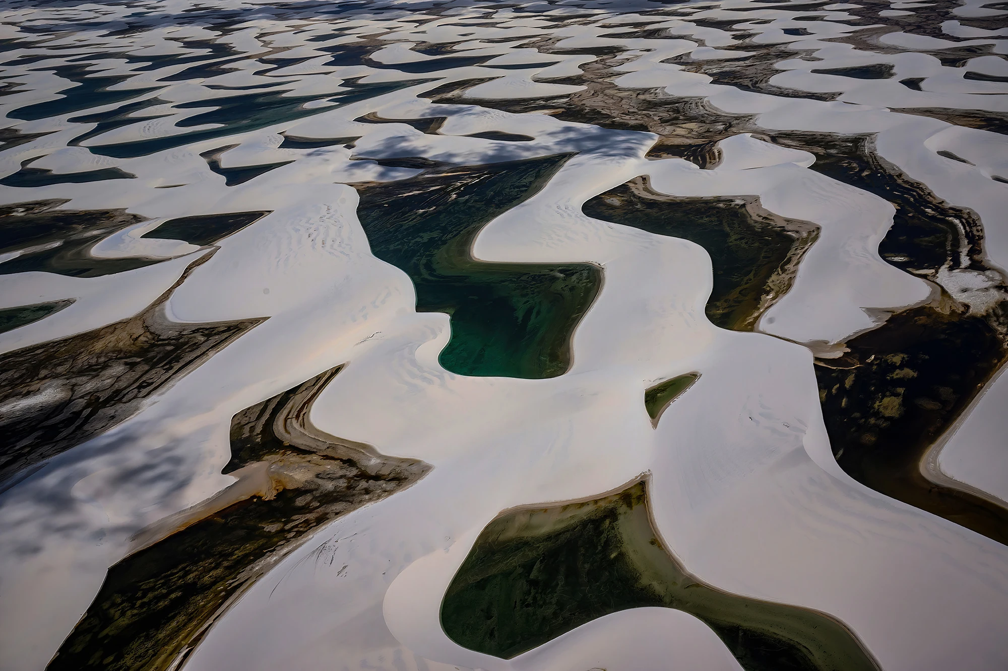 Lencois means bedsheets, Brazil – photo by Reiner Boehme