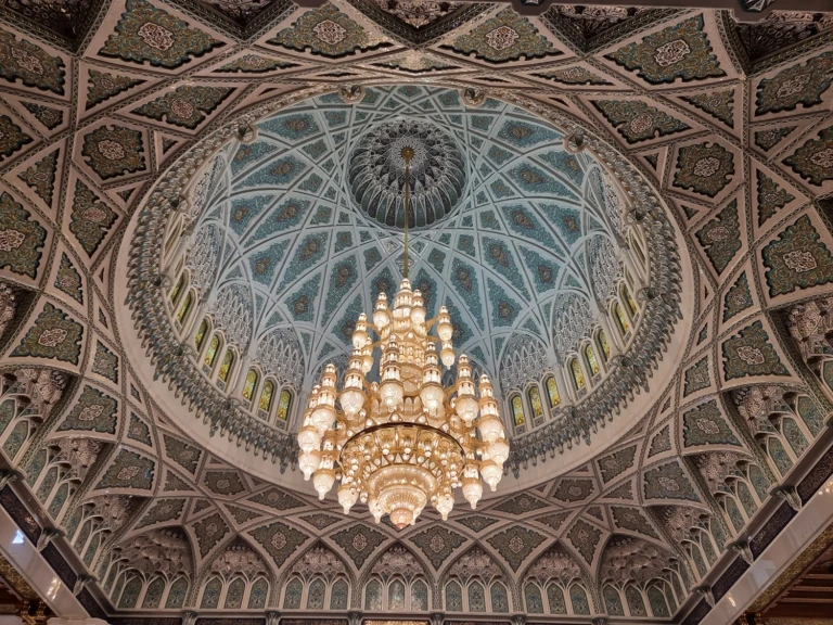 Grand Chandelier under the dome