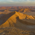 Last light in the Rub al Khali