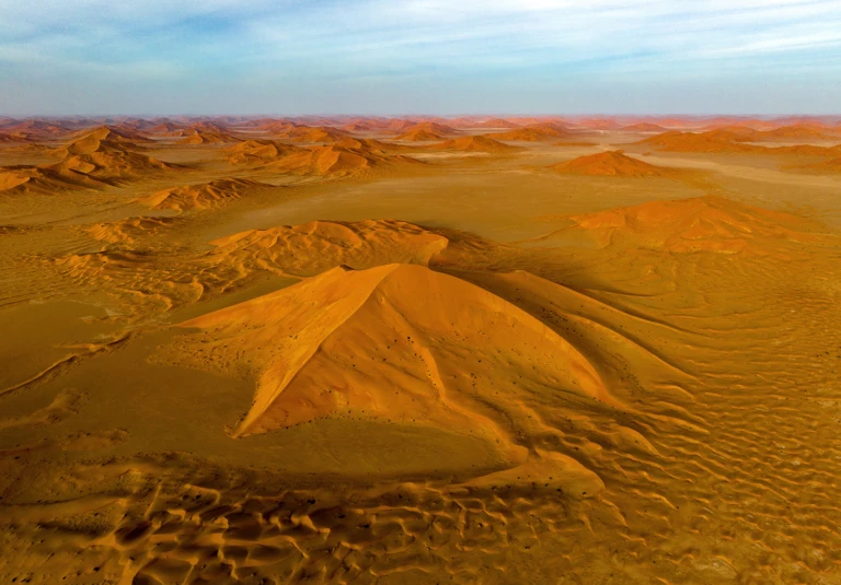 Stardune at sunset