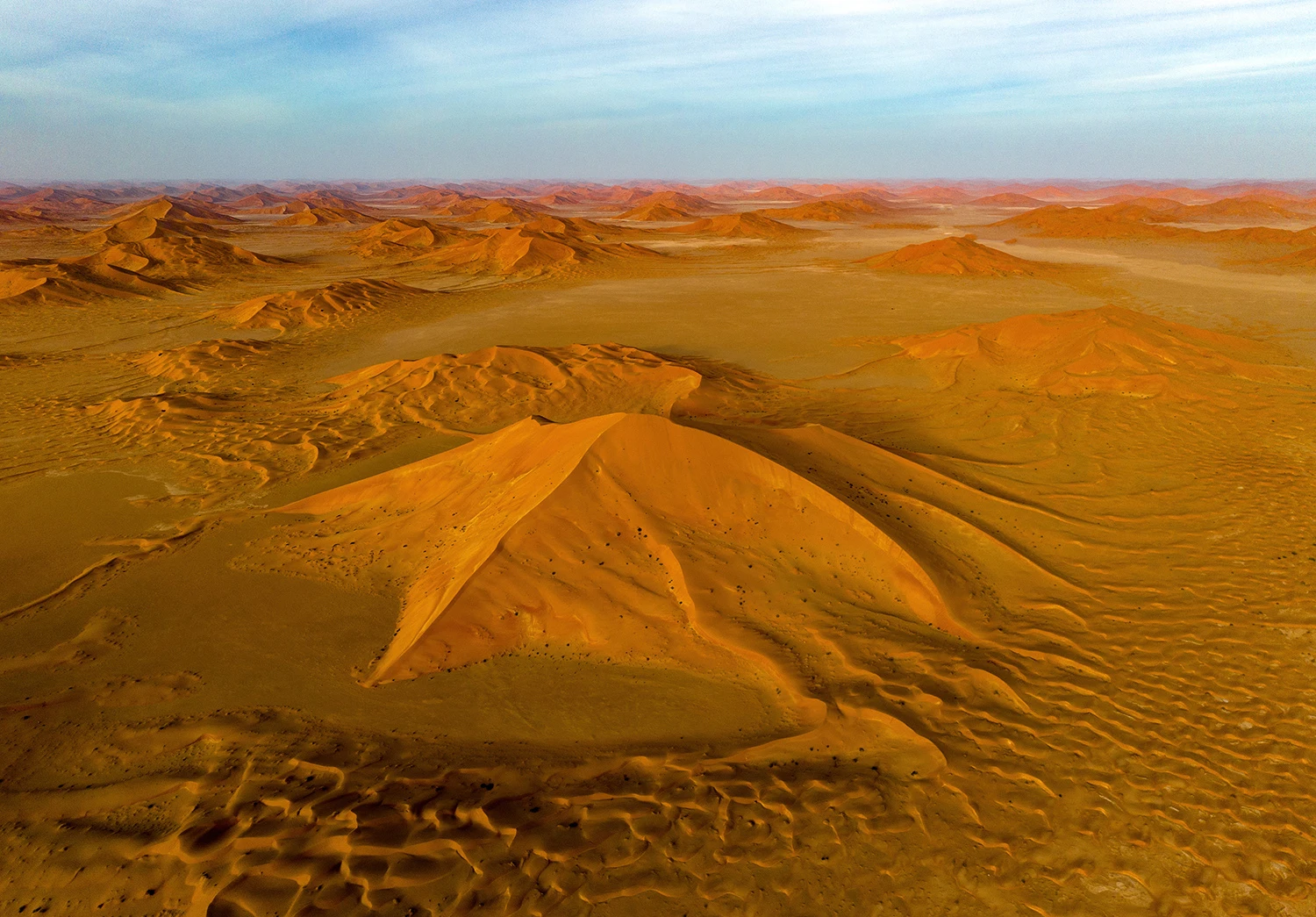 Stardune at sunset, Oman – photo by Reiner Boehme