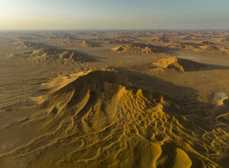 Early morning in the Rub al Khali