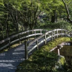 The emperor’s garden bridge