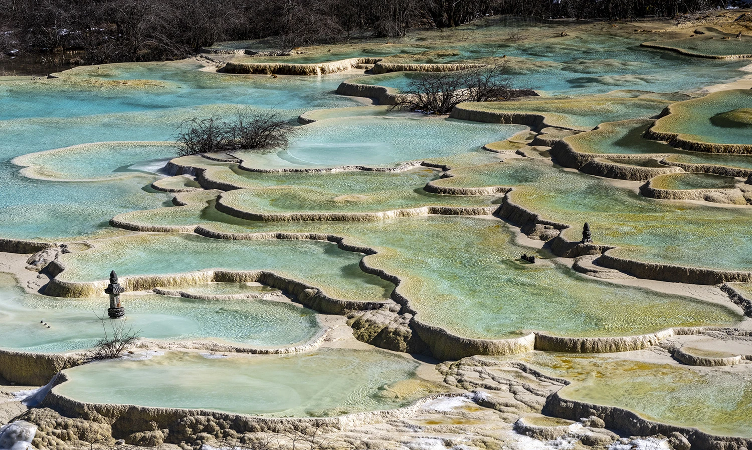 Huanglong, Southwest China – photo by Reiner Boehme