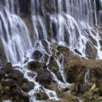 Nuo Ri Lang waterfall detail
