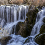 Nuo Ri Lang waterfall detail I