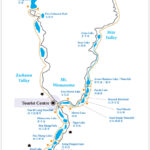 Jiuzhaigou National Park map