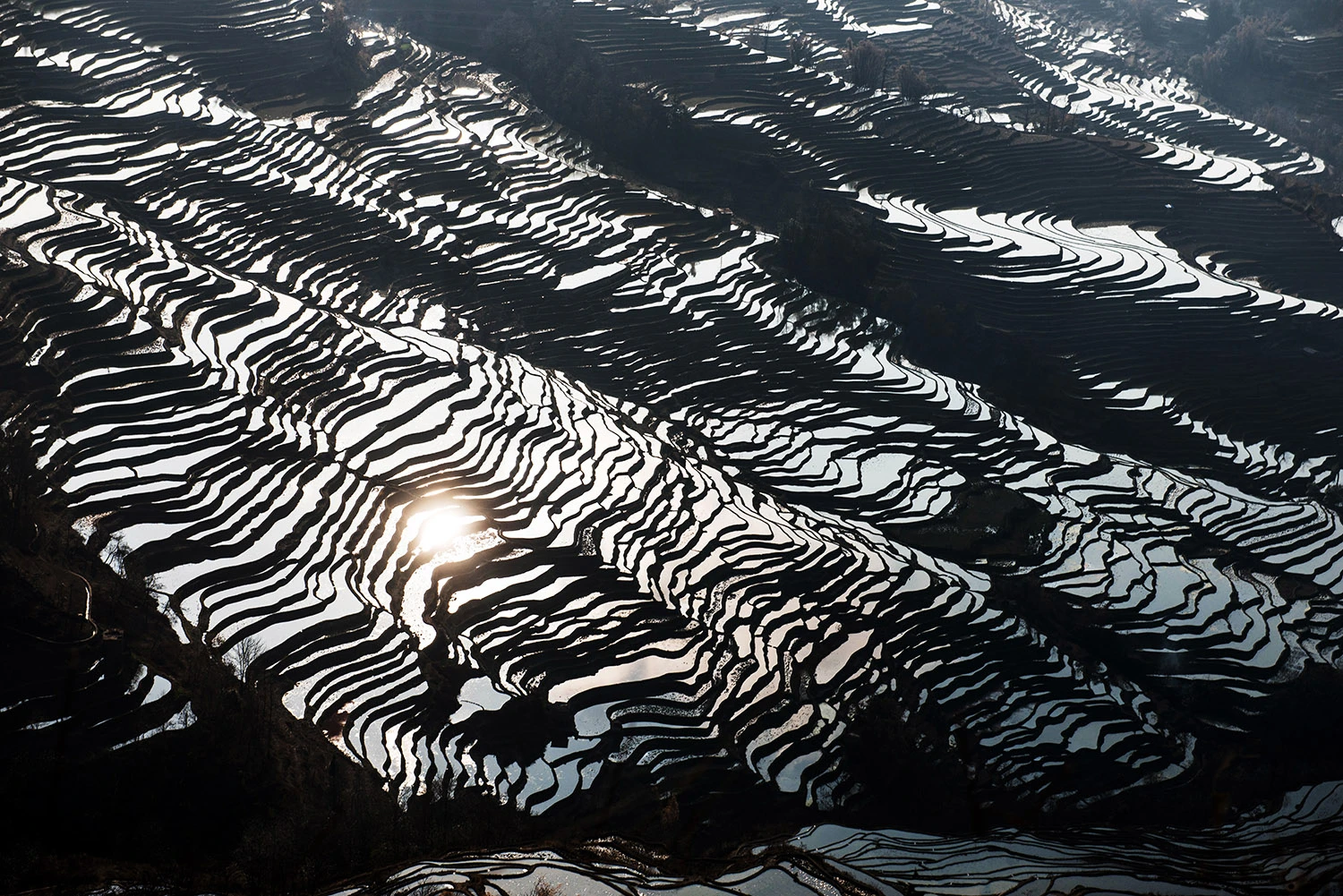 Late afternoon, Yuanyang – photo by Reiner Boehme