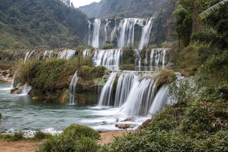 Jiulong waterfalls