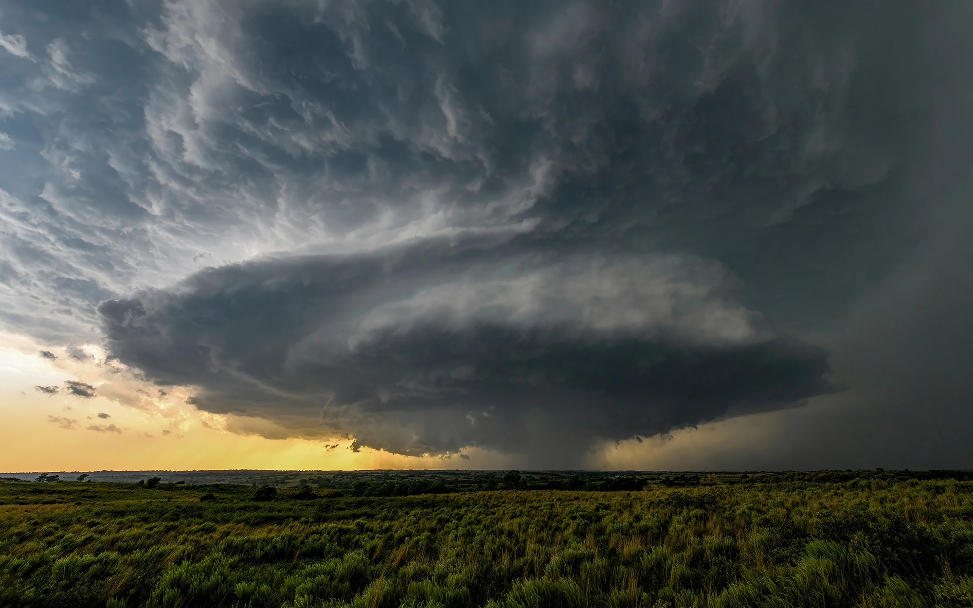 Day 1 Supercell, Tornado alley 2024 – photo by Reiner Boehme